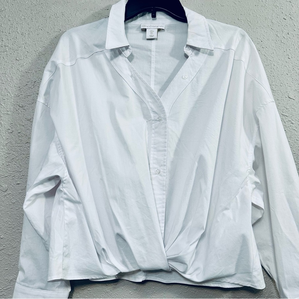 House of Harlow 1960 White Blouse